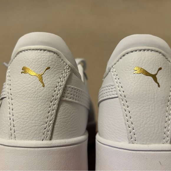 Puma Carina Street Sneakers White Size 8.5 - Picture 7 of 7